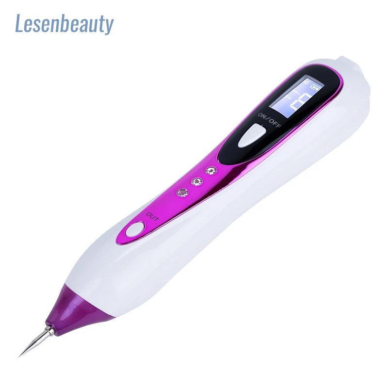 Pluma de Plasma para el cuidado de la piel, herramienta láser para eliminación de tatuajes, etiquetas de verrugas, puntos negros, papiloma, verrugas, lunares y acné