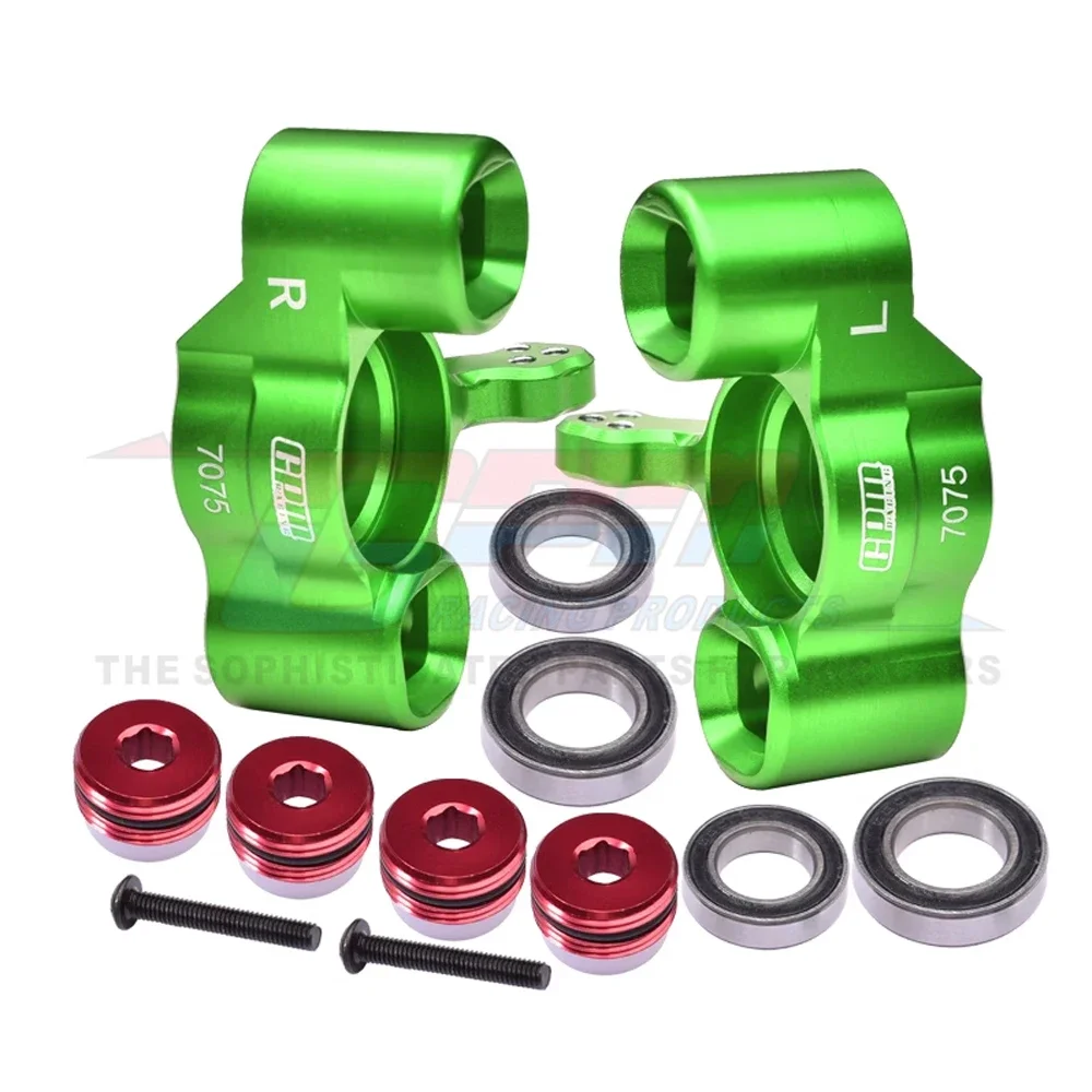 GPM para ARRMA 1/7 FIRETEAM INFRACCIÓN LIMITLESS MOJAVE EXB 1/8 SENTON 6S bloque de dirección delantera de Metal copa de dirección delantera AR 330187