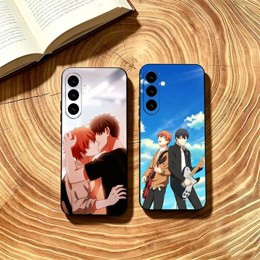 Anime G-Given Band Phone Case For Samsung Galaxy A73,A72,A71,A70,A53,A52,A51,Others Soft Black Cover