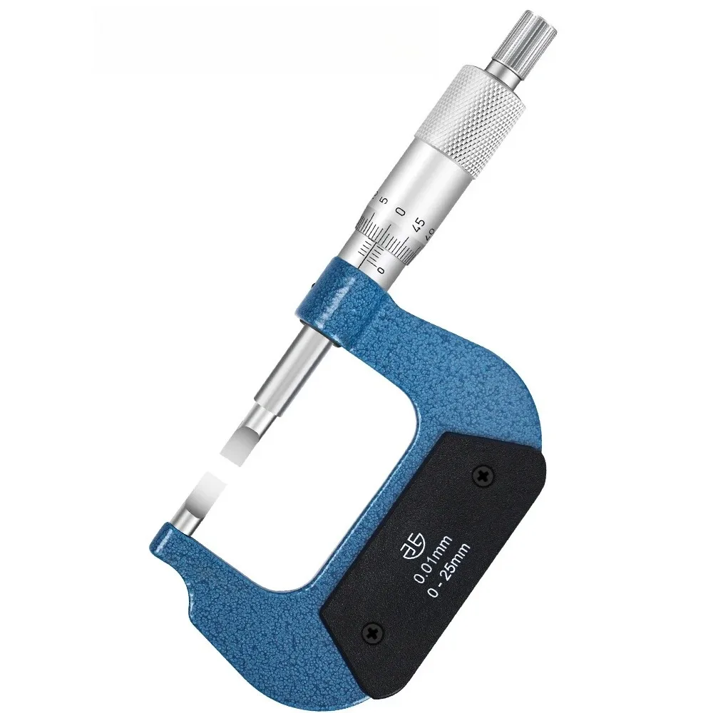 Blade outer diameter micrometer 0-25-50mm blade edge keyway spiral micrometer thickness