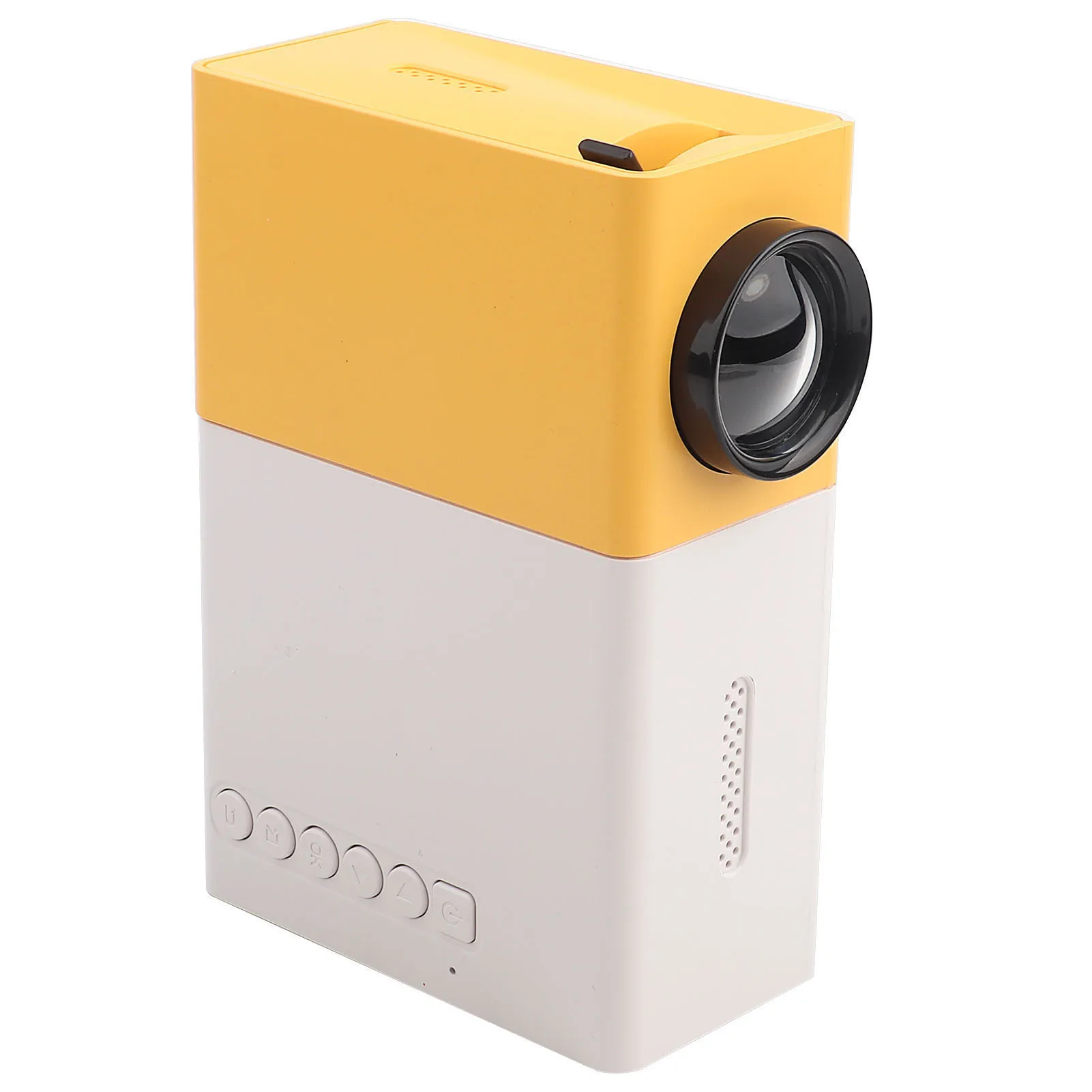 ZK30 Mini Stylish Home Theater Portable LED Projector High Definition Support 1080P HDMI VGA Multimedia Player