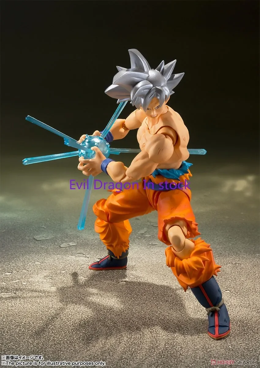 ในสต็อก Bandai S.H.Figuarts Dragon Ball Shf Son Goku Ultra Instinct Action Figure ของเล่นของขวัญ