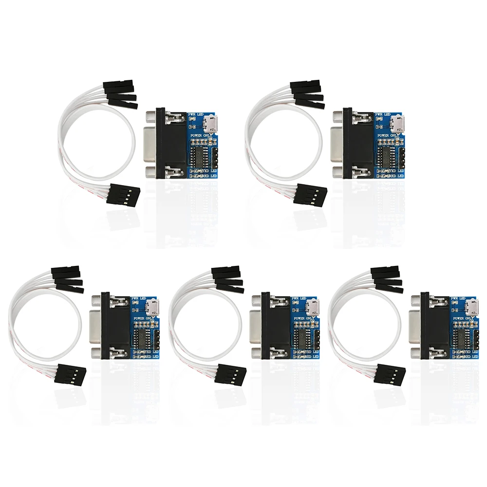 5/10PCS MAX3232 RS232 to TTL  Serial Port Converter Board /Chip is Original  MAX3232CSE For  Arduino