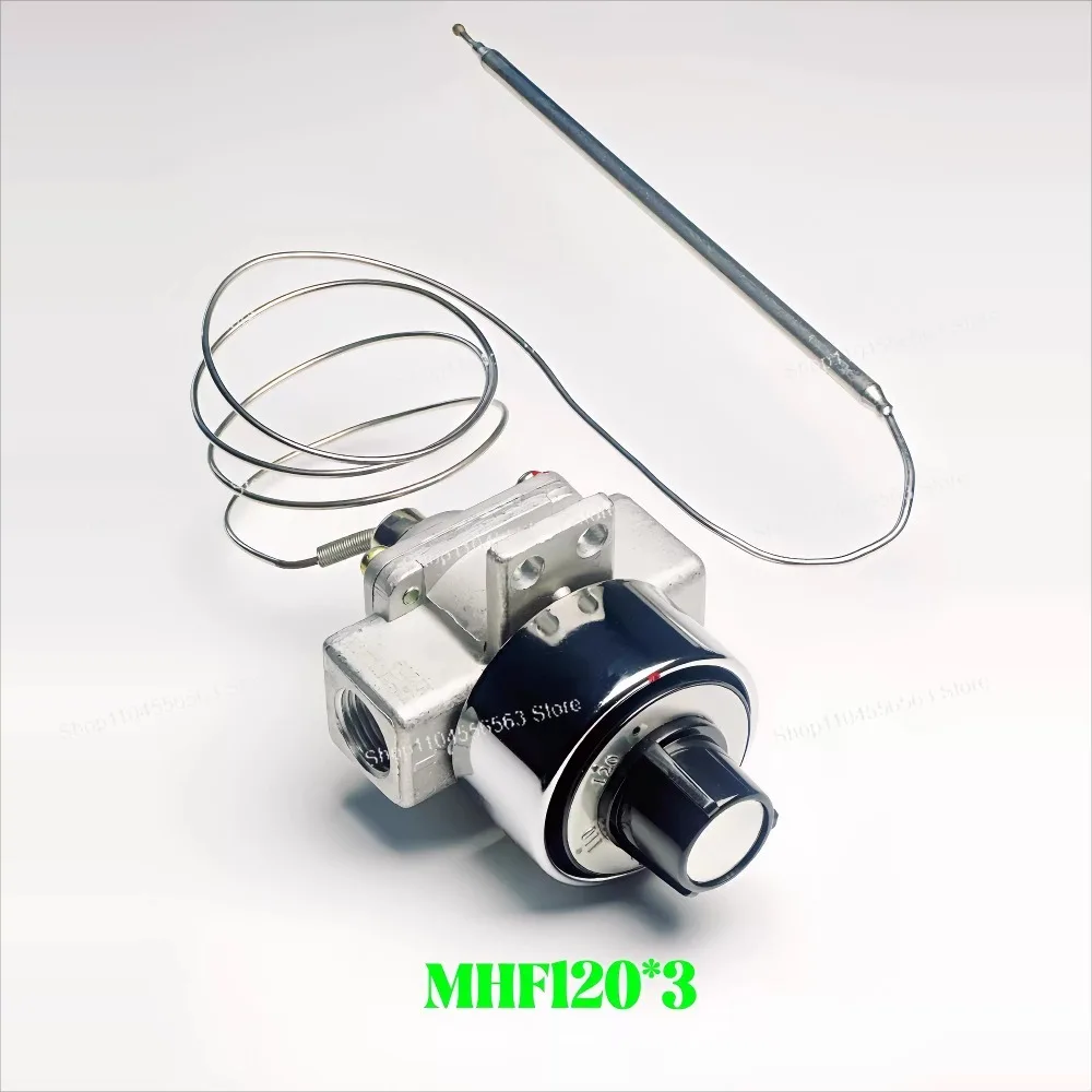 PSR Gas Fryer Temperature Control Valve, 160-220°C Thermostatic Regulator for Commercial Kitchen Equipment