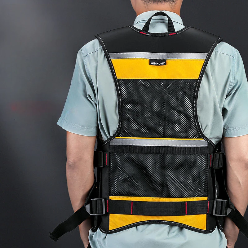 Electrician Tool Bag Professional Tool Bag Strong Oxford Porta Multifunctional Pocket Professional Carpenter Tool Organizer