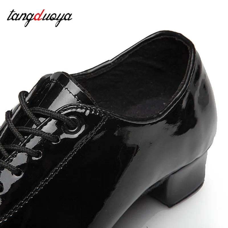 Sepatu Dansa Latin Pria Gaya Baru Sepatu Dansa Latin Pria Tango Ballroom Sepatu untuk Pria Sepatu Anak Laki-laki Sneakers Tari Sepatu Jazz untuk Anak-anak