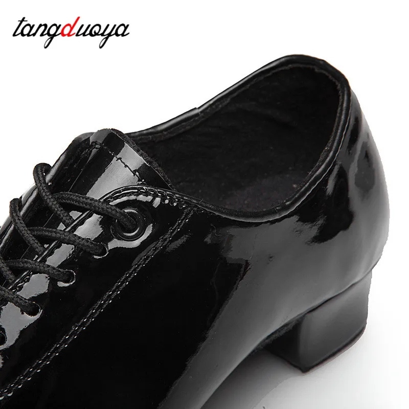 Zapatos de baile latino para hombre y niño, zapatillas de baile de salón, Tango, Jazz, nuevo estilo