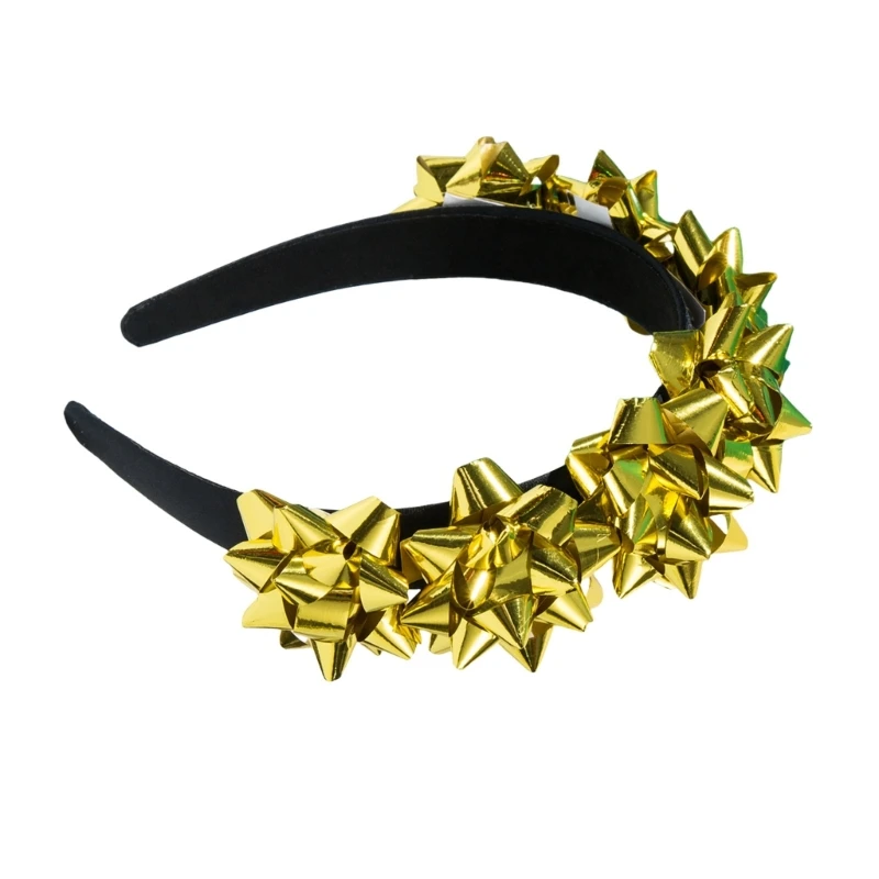 Holiday Cheer Christmas Headband with Festive Decorations Headpiece for Women Dropsale