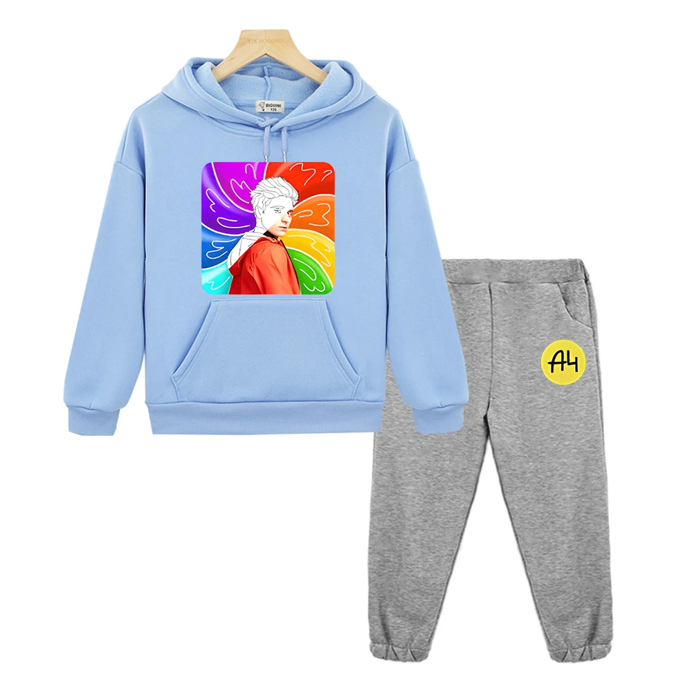 Ensembles de sweat à capuche Anime pour garçons et filles, chemise de protection Smile, vêtements de boutique pour enfants, veste d'automne, pull