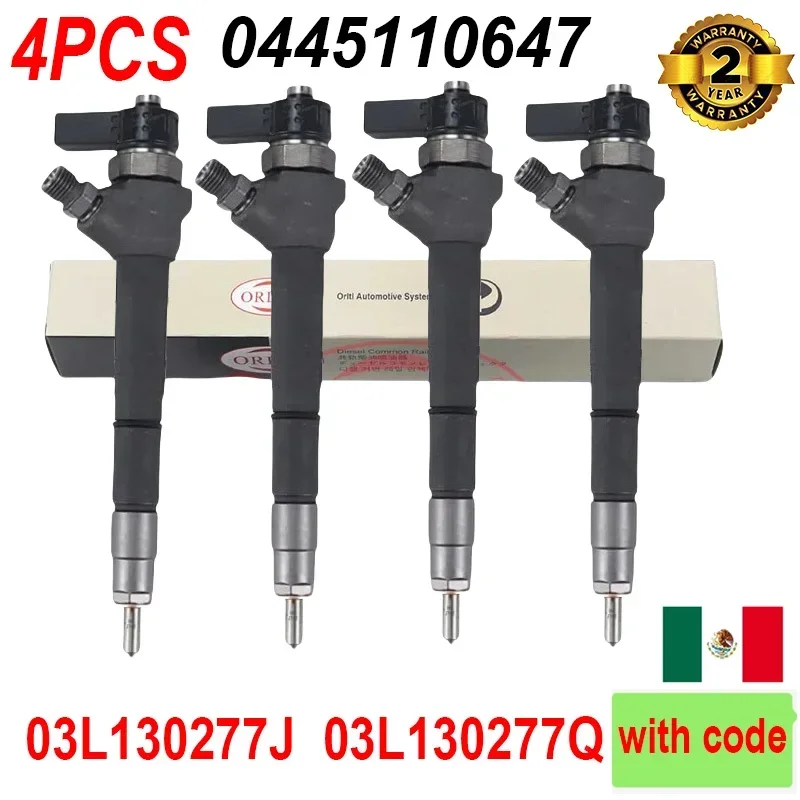 4PCS 0445110647 03L…