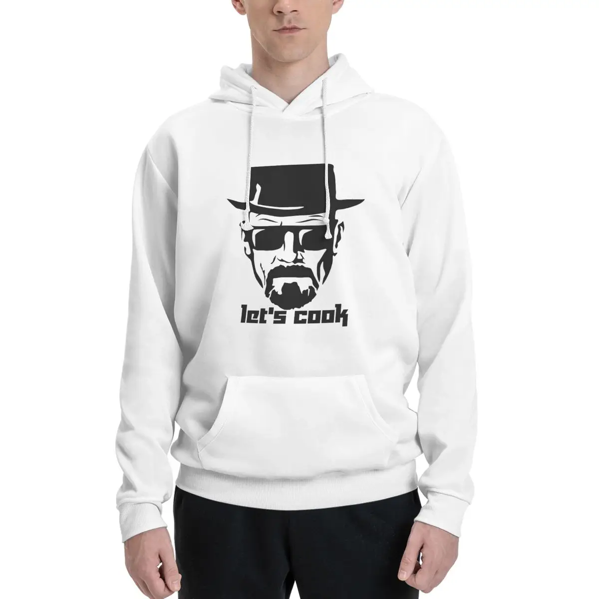 Heisenberg Classic in vendita coppie Plus maglione con cappuccio in velluto Home Kawaii pullover con corda con cappuccio Casual Graphic Vintage