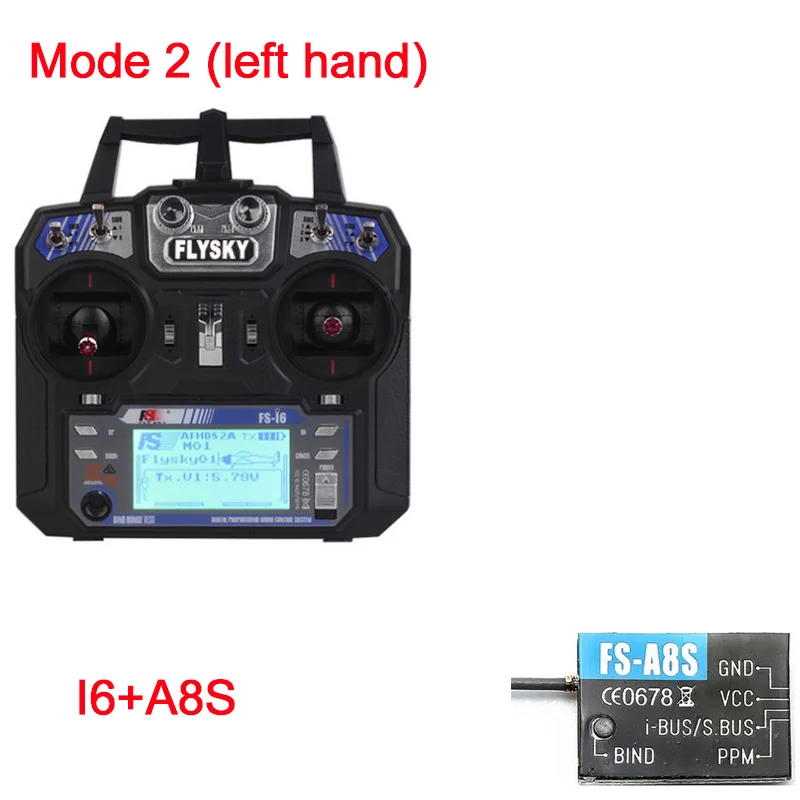 Flysky FS-i6 6CH 2.4GHz – Émetteur Seul Pour Drone RC Et Quadcopter DIY (sans Récepteur)