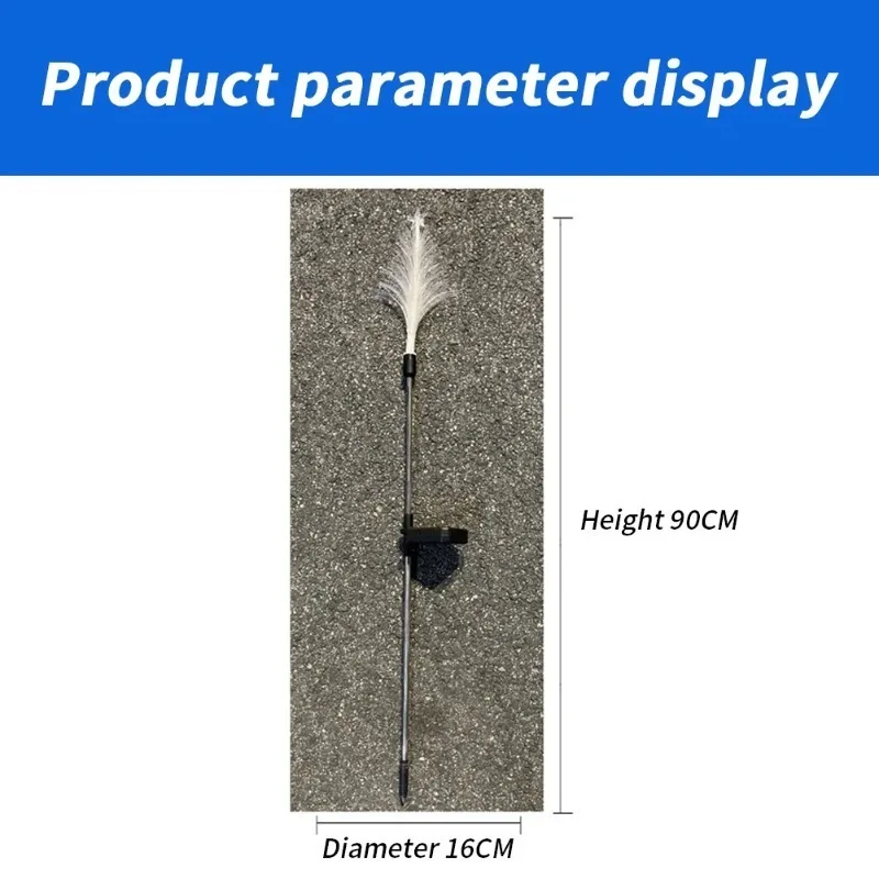 1-4PCS Solar Star Light Fiber Optic Ground Stake for Christmas Wedding Birthday Party Outdoor Garden Landscape Lighting