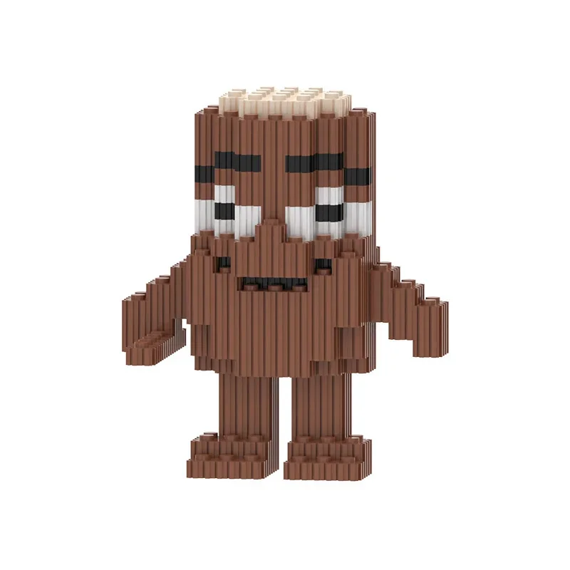 Figuras de dibujos animados de Brainrot italiano, bloques de construcción, Mini ladrillos educativos, juguete de montaje DIY, decoración de escritorio, regalo para niños