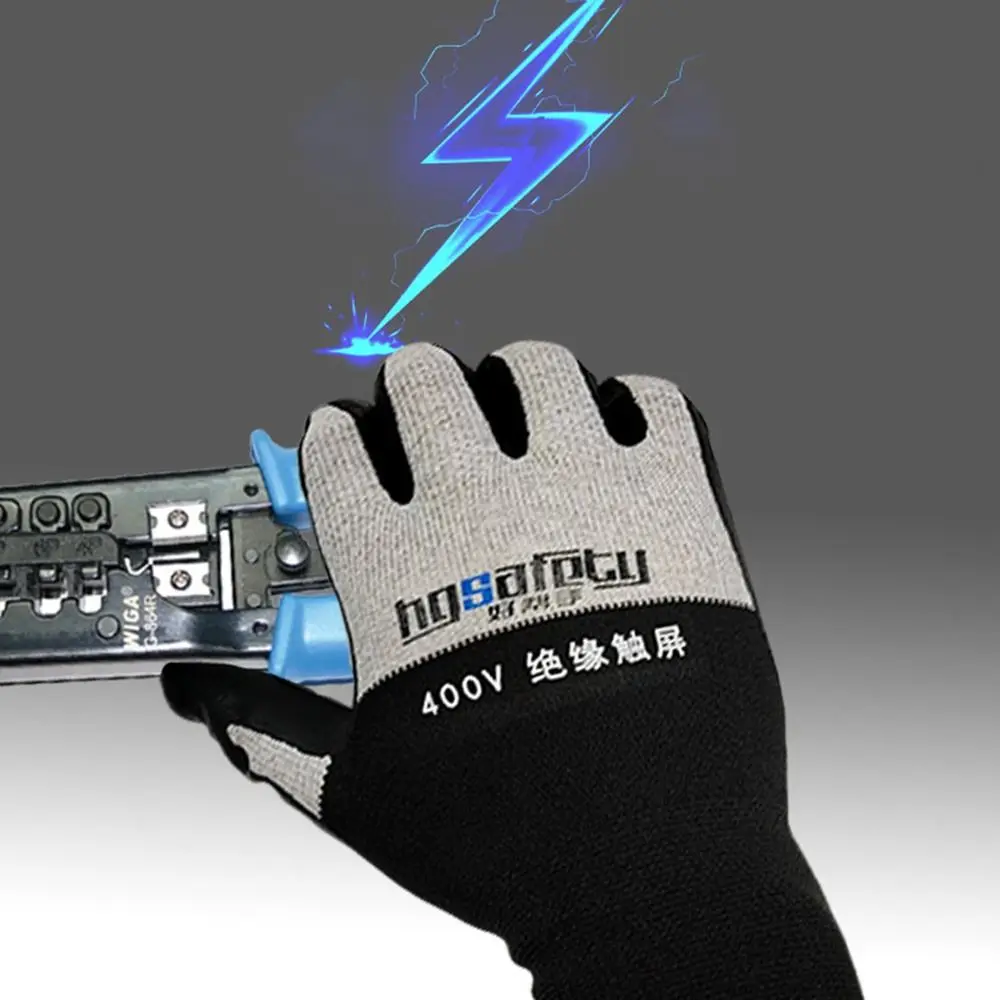 Ultrathin Electrician Insulating Gloves Antistatic Touch Practical Glove Scratch Prevention Work Safe Gloves Protective Mittens