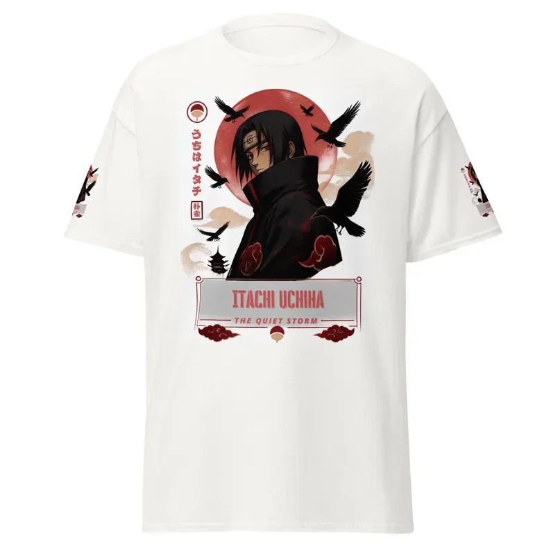 Akatsuki T Shirt Naruto Pain Itachi All Members Vintage Acid Streetwear Retro Anime Graphic Men Tees Clothing 2026 Summer