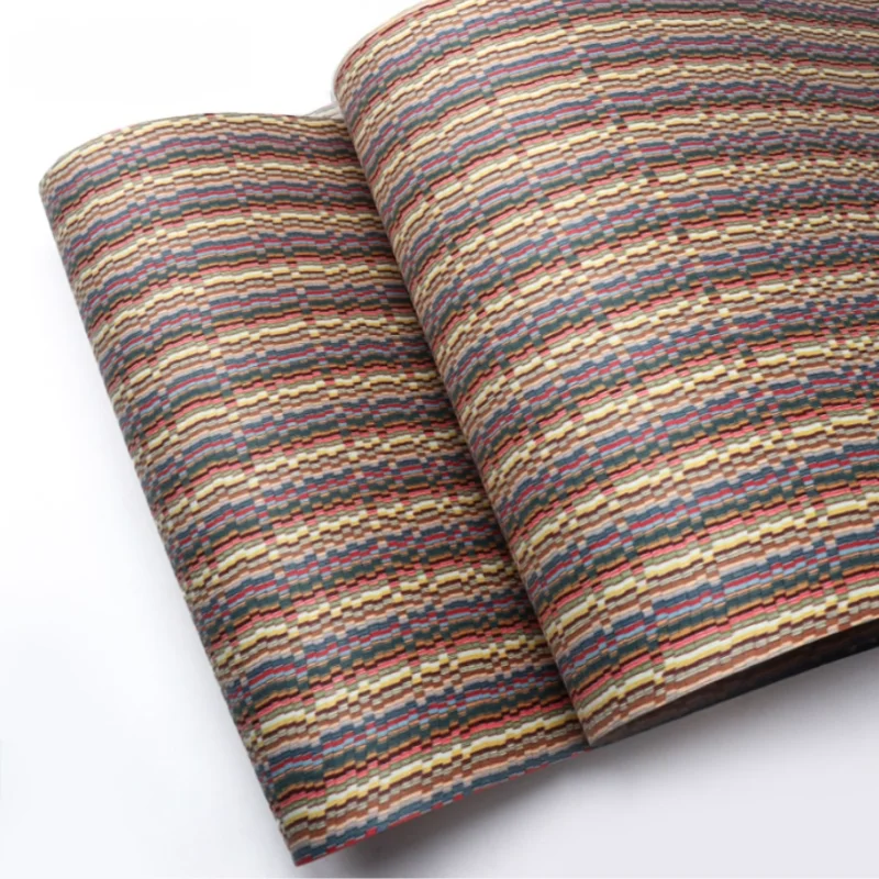 

Tech Красочный жаккардовый деревянный шпон ALPI Художественный для настенных панелей Мебельный шкаф Внутренний декор Шпон L: 2,5 метра X 580 X 0,5 мм