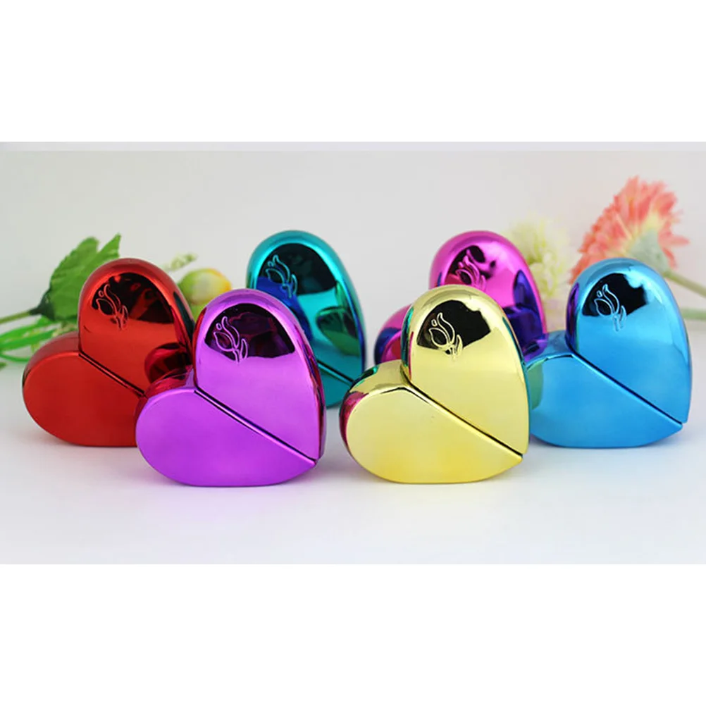 

25 ML Perfume Bottle Heart Shape Elegant Bathroom Vanity Refillable Spray Travel Atomizer Empty Bottles Long Lasting Fragrance