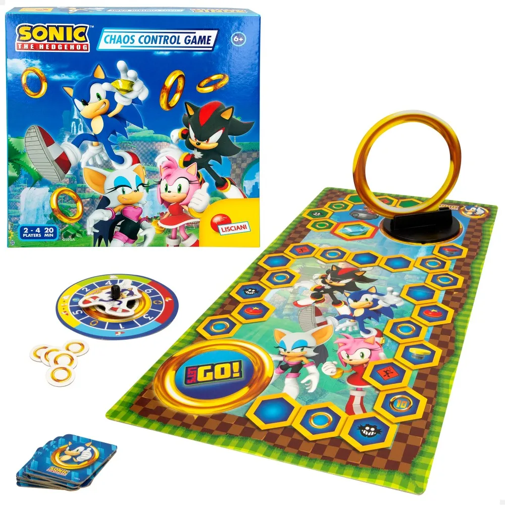 Sonic The Hedgehog board game Chaos Control