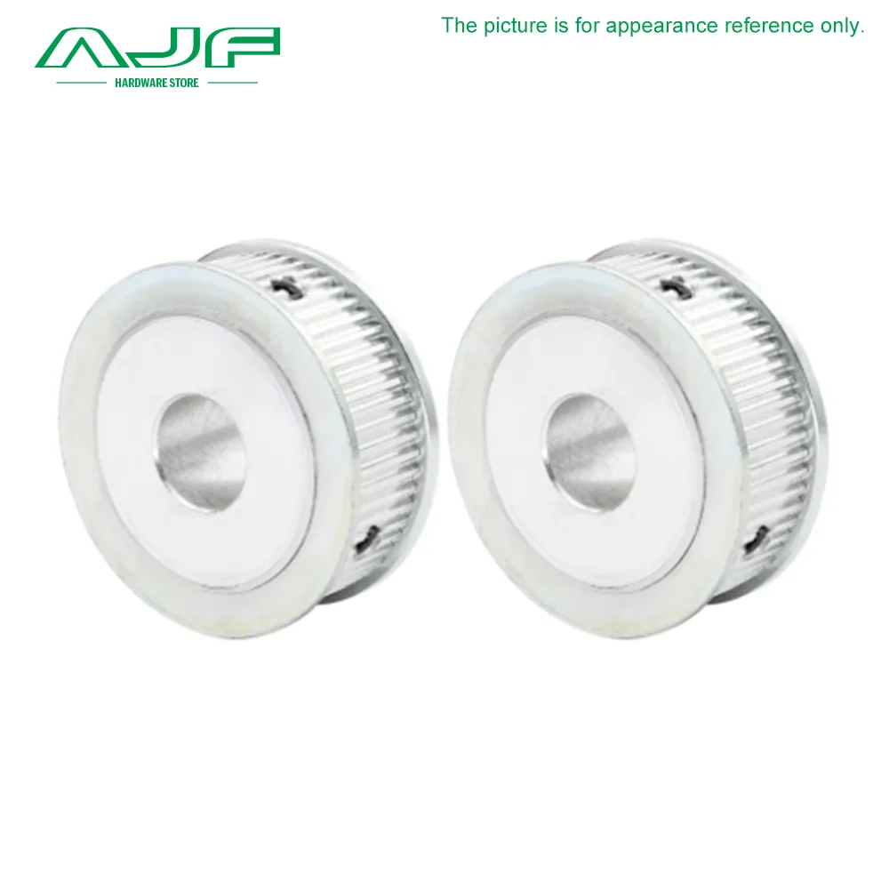 2GT Timing Pulley 50T 55T 60 Teeth GT2 Synchronous Wheel for Belt Width 6/10mm Keyway Bore 4/5/6/8/10-25mm Pitch 2mm