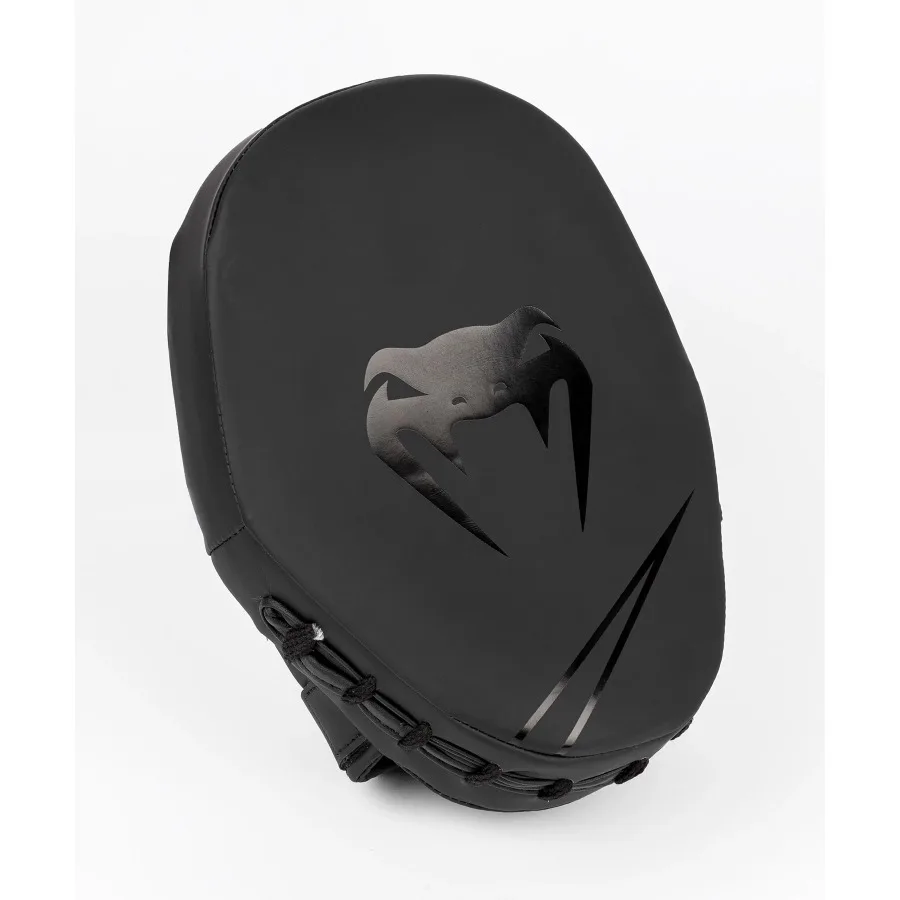 وسادات الملاكمة Muay Thai للتدريب، قفازات التركيز اللكم، وسادات اليد، معدات السجال، أسود - للجنسين