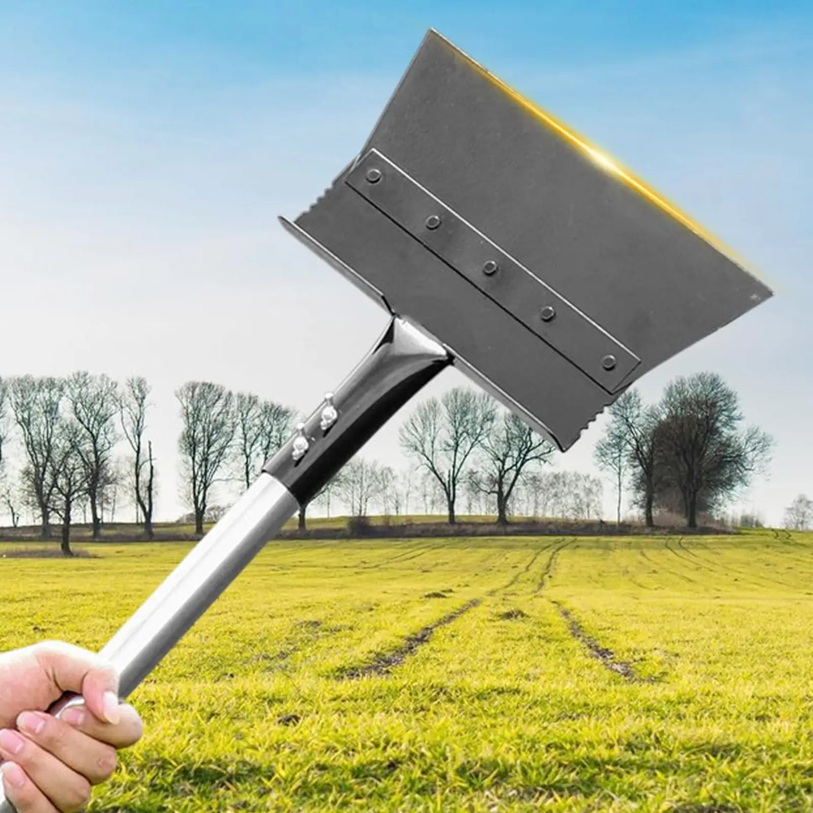 snow-shovel-for-driveway-lightweight-metal-long-handle-ergonomic-snow-shovel-ice-chopper-for-truck-car-commercial-residential