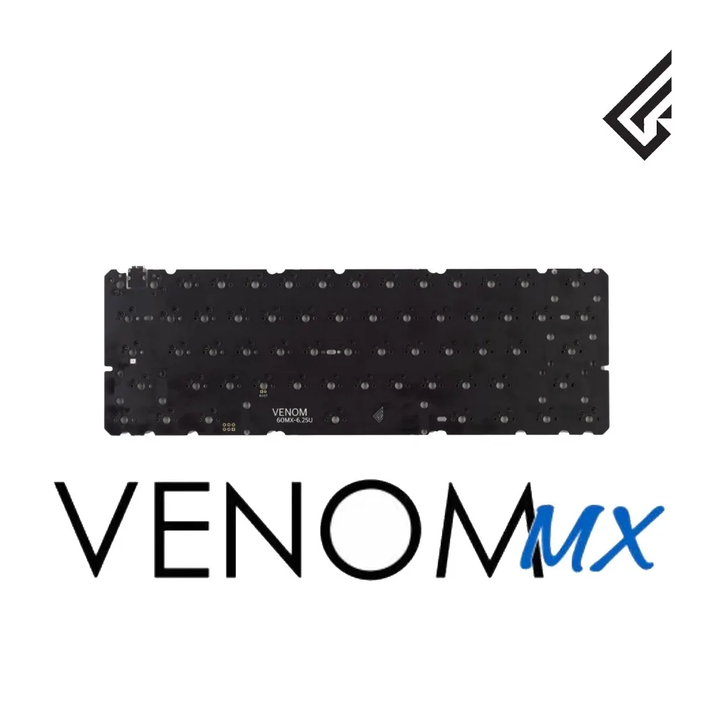 

Geonworks Venom 60 MX Mechanical Keyboard PCB 8k Accuracy Custom H60 Gaming Keyboard Accessories Support for Oring Structure