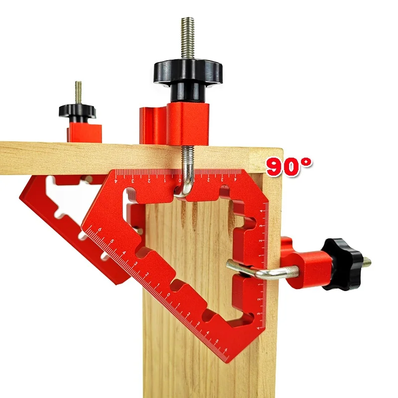 45/90 Degree Woodworking Auxiliary Clamp Splicing Positioning Fixed Fixture Squares Right Angle Clamps