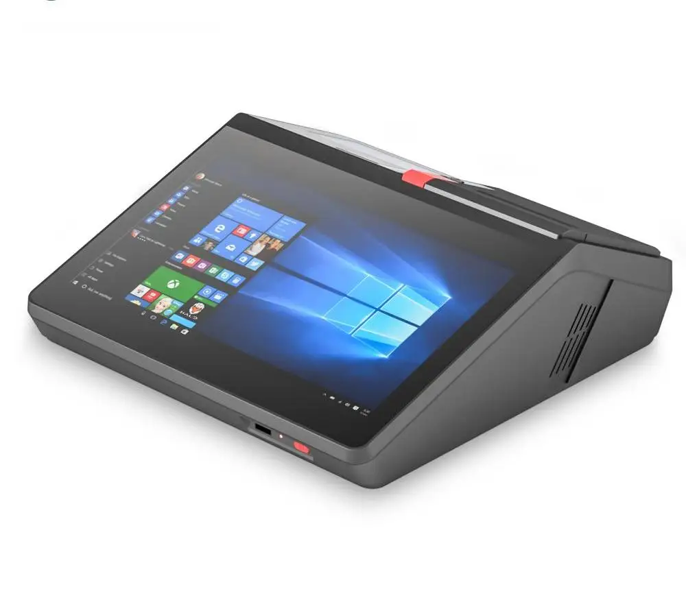 11.6Inch Desktop Touch Screen Windows Pos System with 58/80 mm Thermal Printer,nfc Tablet