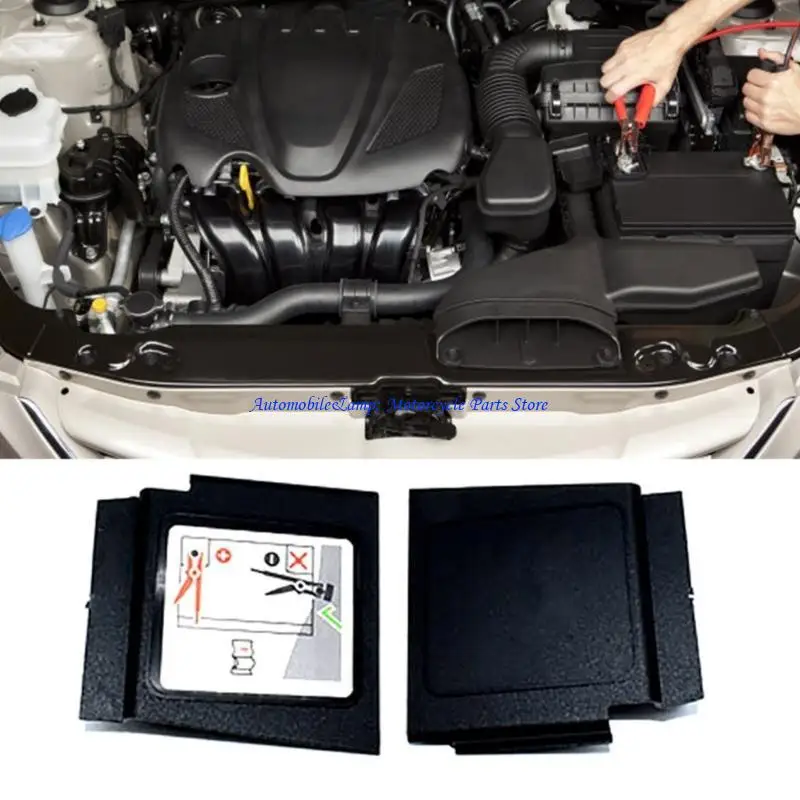 

H7BD 2 шт. колпачки для клемм аккумулятора 5Q0971813A долговечные колпачки для клемм аккумулятора пластиковые предлагают защиту