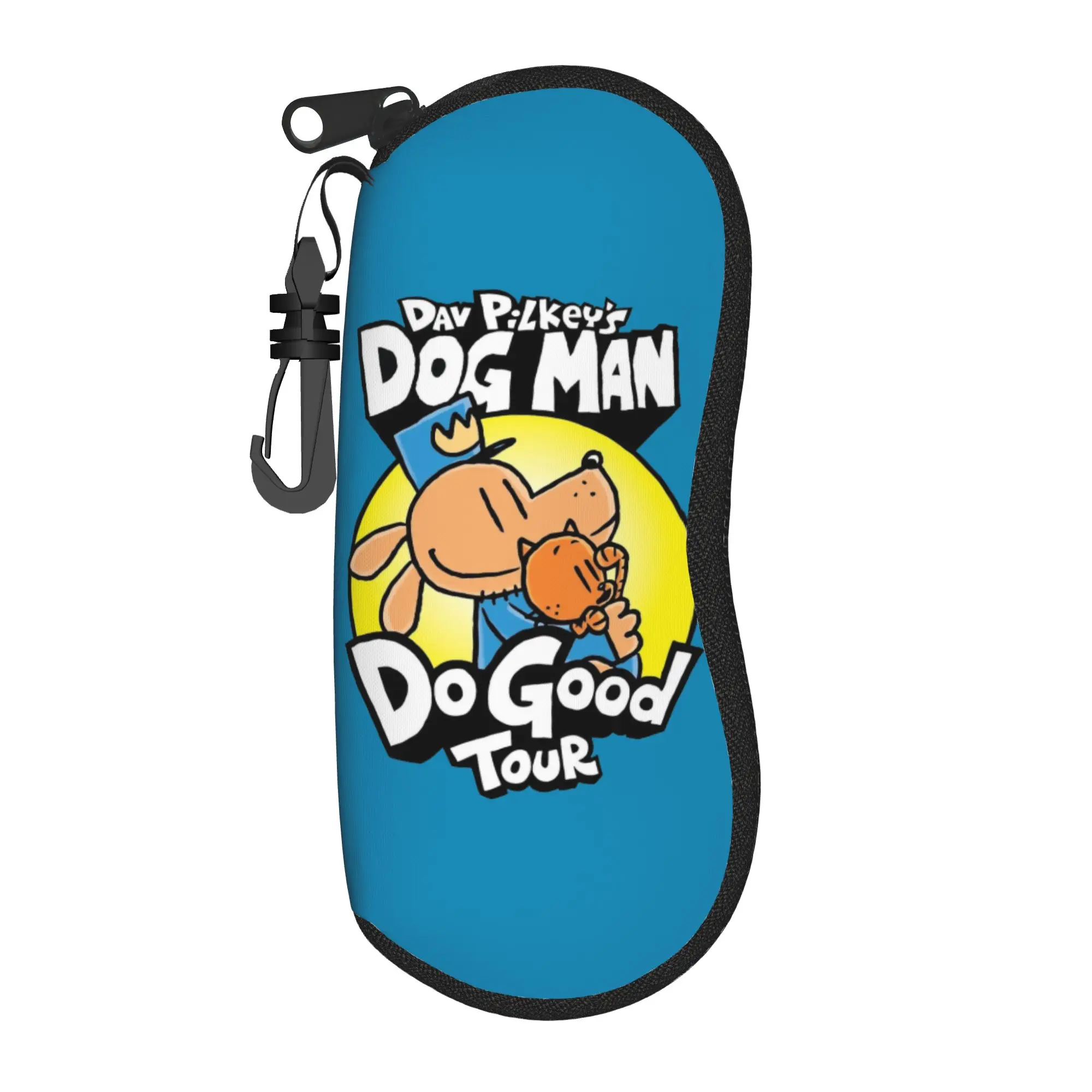 Kawaii dogmanes Glasses Case Lightweight Accessories Funny Comic Eyewear Box Cartoon Eyeglasses Box