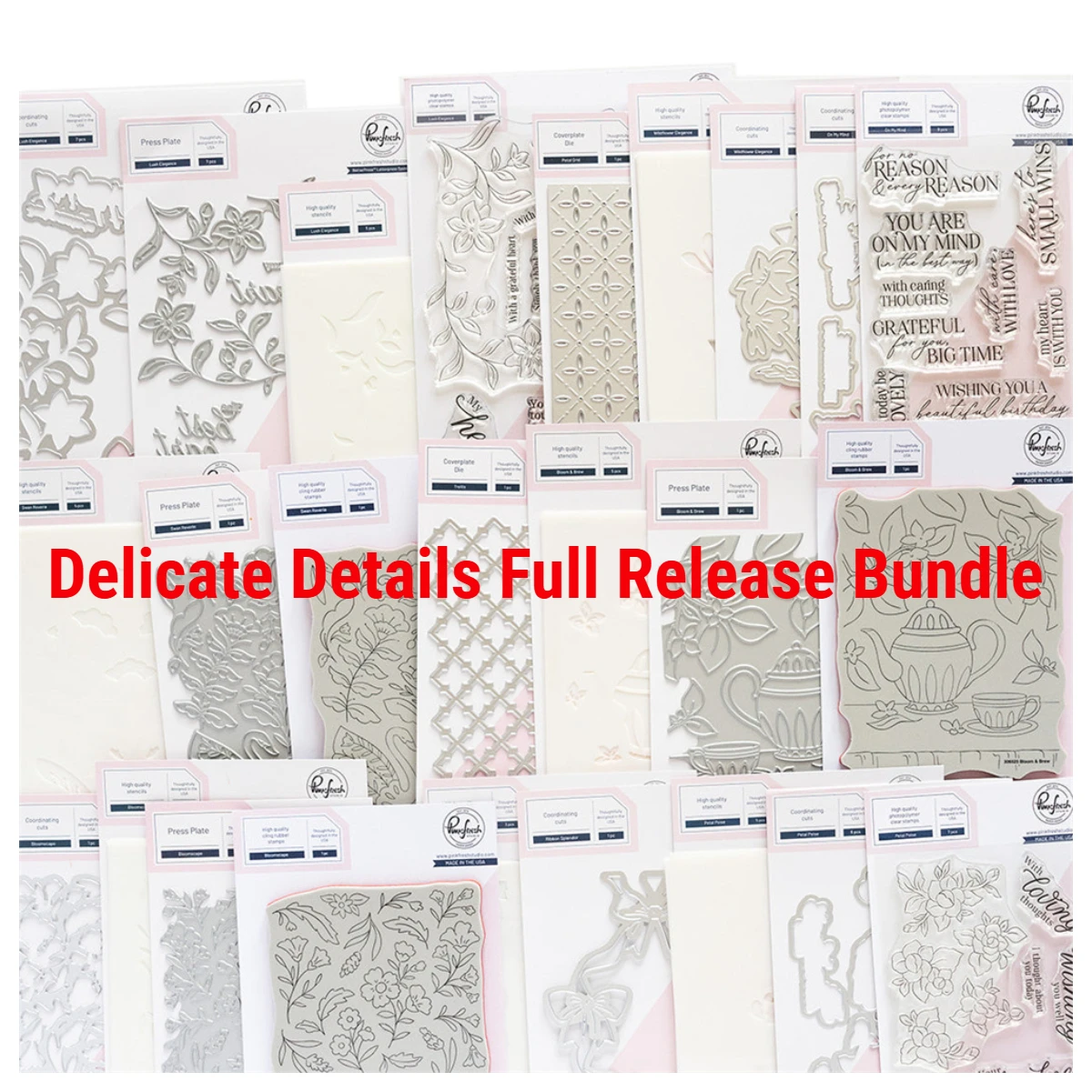 

New November Wildflower Elegance Metal Cutting Dies Stamps Stencil Hot Foil Plate DIY Scrapbooking Decoration Embossing Template