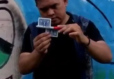 NEW DISTANCING By Ade Rahmat Gimmick Magic Tricks Street Performer Magician Card Magic Props Illusions Stage Visual Effect Funny