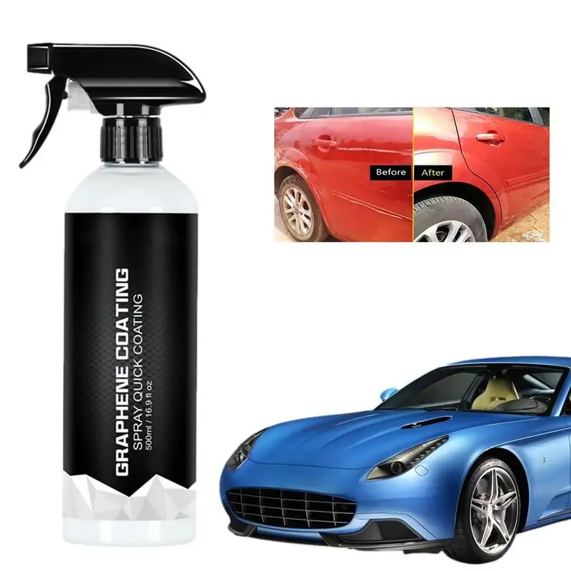 

Graphene Ceramic Spray Coating 303 Graphene Nano Spray Coating 500ml Ceramic Coating Agent Spray for Car Detailing Anti Rain