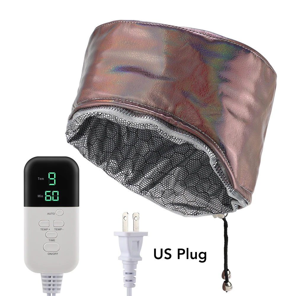 10-stufige elektrische Haarheizkappe, wasserdichte Haardampferkappe, thermische Behandlung, Hut, SPA, nährende Haar-Styling-Pflege