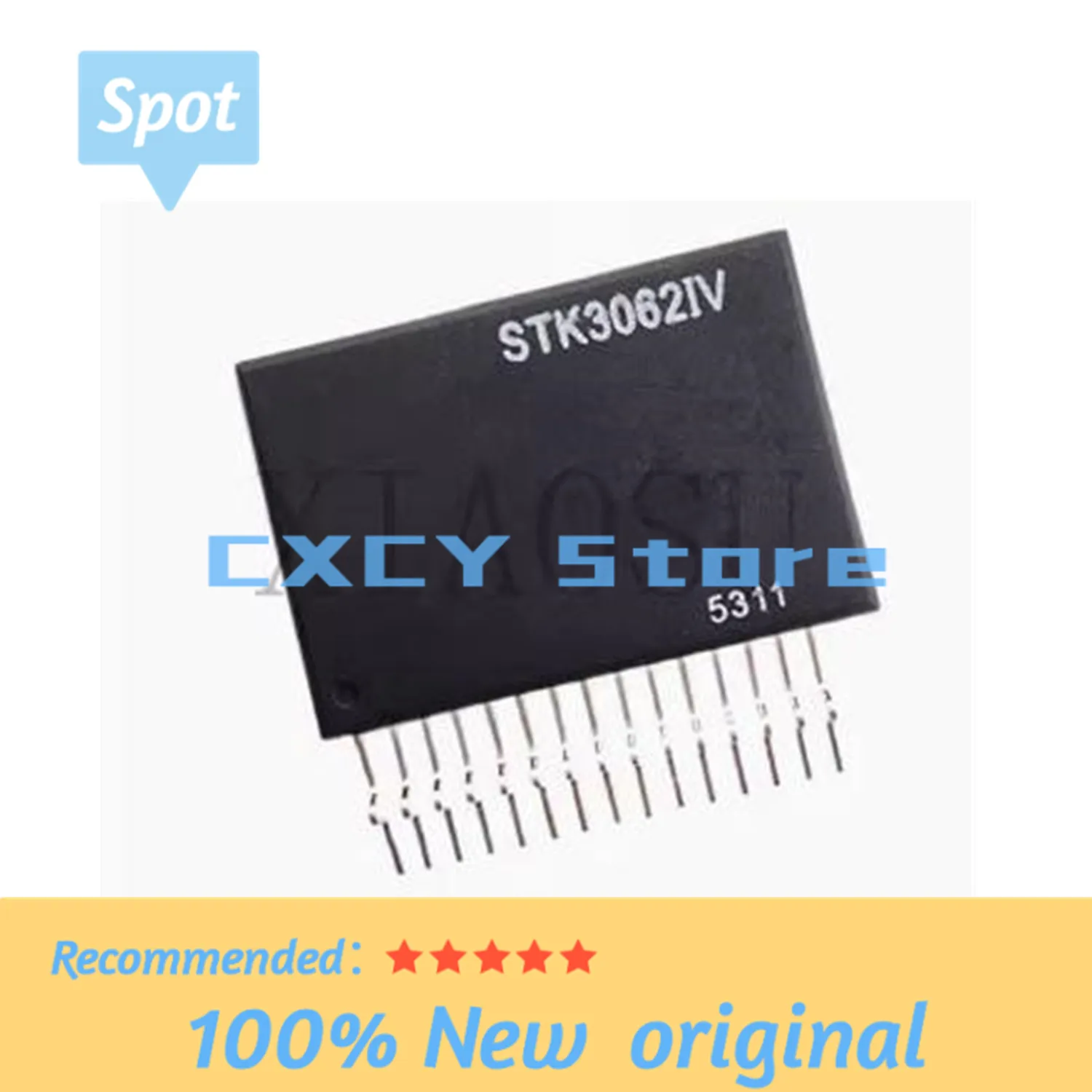 (2piece) 100% New STK3062IV STK3062 IV ZIP-15 audio power amplifier module