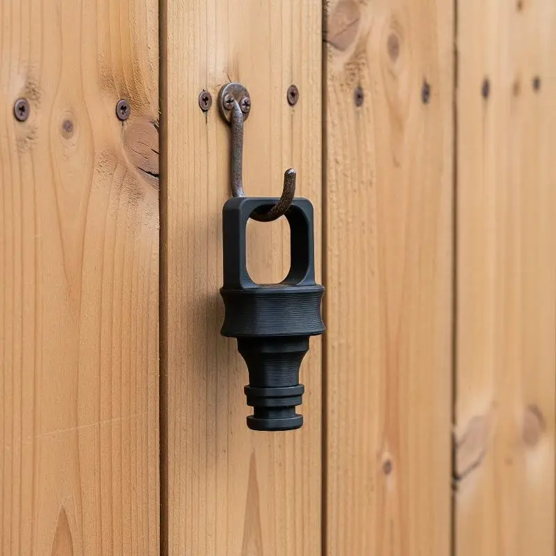 Garden Hose End Cap Holder Quick Connector Plug Hook 3D Printed Scratch Resistant for Outdoor RV Camping Water Supply