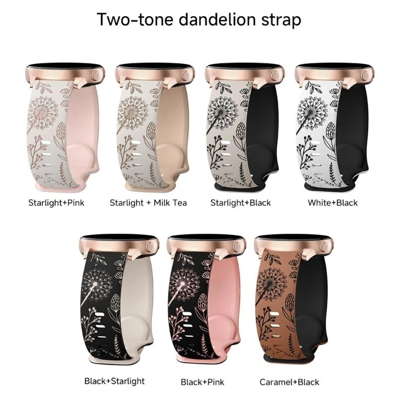 D0ua gravado Silicone Watch Band Repalamento por 20 mm largura relógio relógio leão denomes cinto relógio relógio