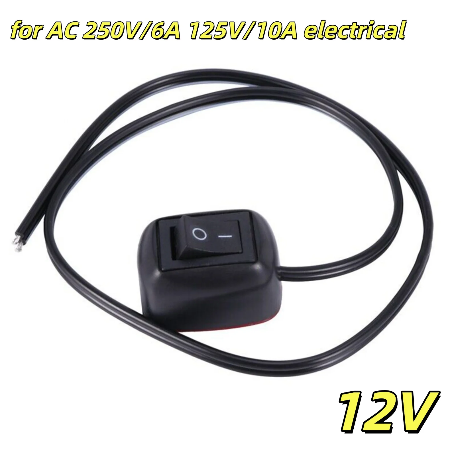 ON/Off Rocker Switch Button For Fog Light LED Bar Motorcycle Boat Electrical Control Panel Accessories AC 250V/6A 125V/10A