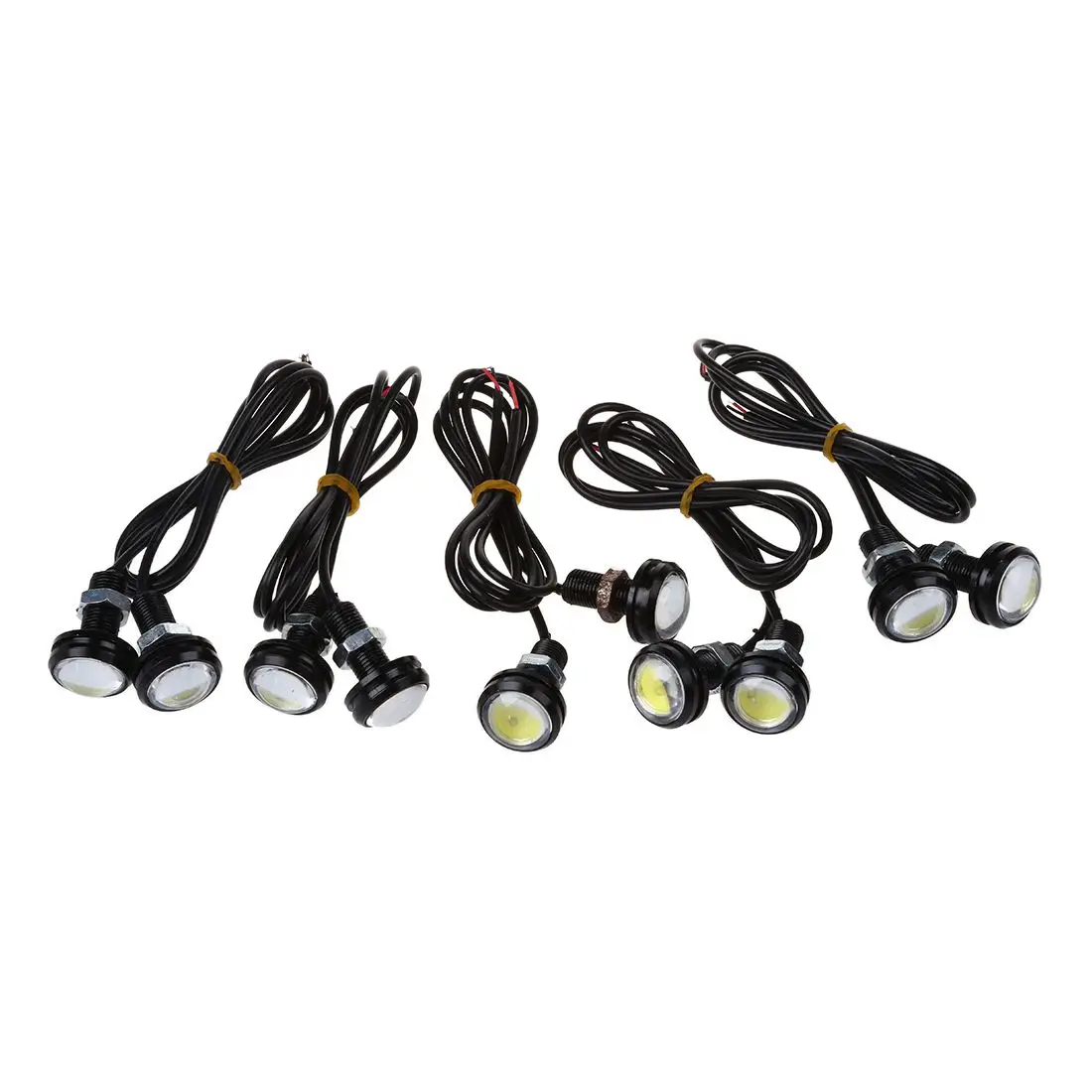 10pcs 9W 12V 23MM LED Eagle Eye Light Car Fog DRL Daytime Reverse Parking Signal