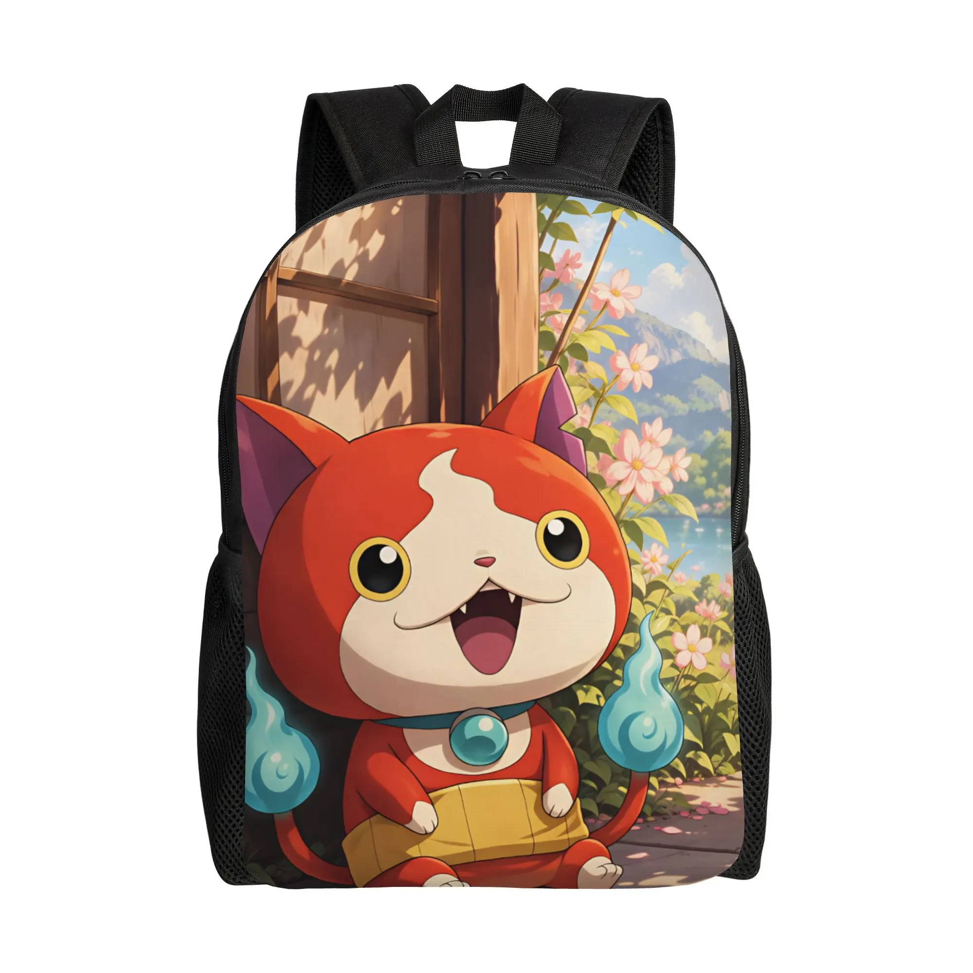 Yokai Watchs  Backpack  Novelty Backpacks Men Cycling Pattern School Bags Designer Rucksack