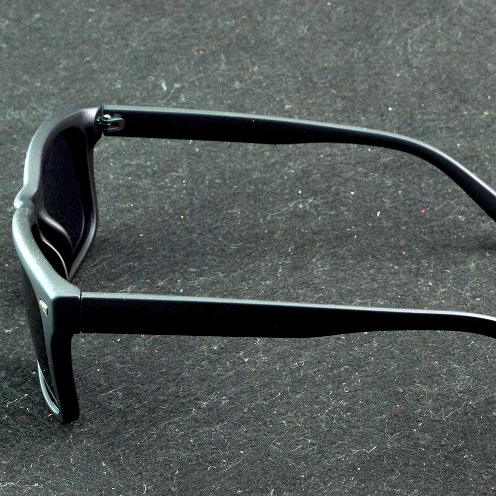 نظارات شمسية فاخرة باللون الأسود غير اللامع بتصميم عصري مع حماية كاملة من الأشعة فوق البنفسجية وملاءمة مريحة #2