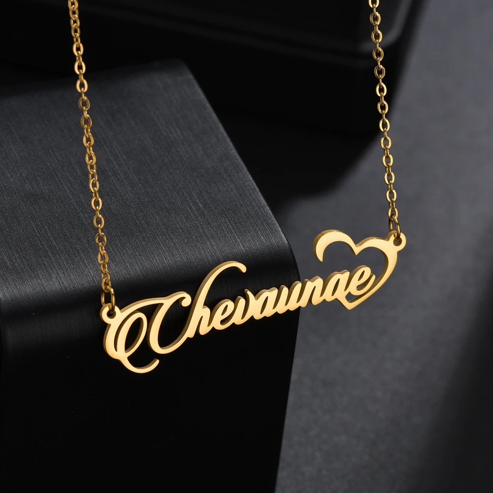 Atoztide Personalized Custom Pendant Necklaces Stainless Steel Chain Arabic Name Choker Summer for Women Birthday Jewelry Gift view 5