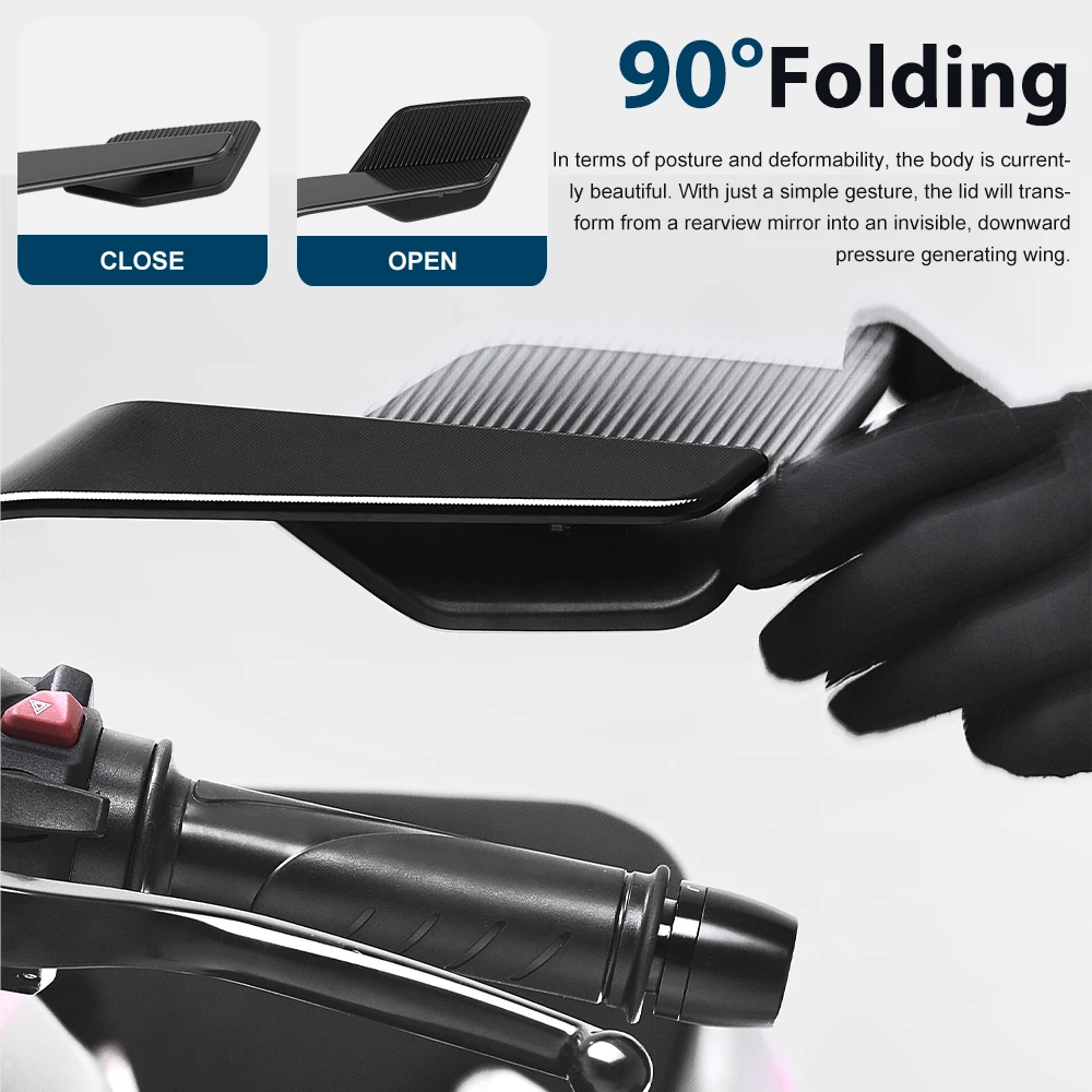

Motorcycle Anti-glare Side Mirror For Yamaha MT 09 MT09 SP MT10 MT 10 SP MT07 MT 07 MT03 Accessories Stealth Max Rearview Mirror