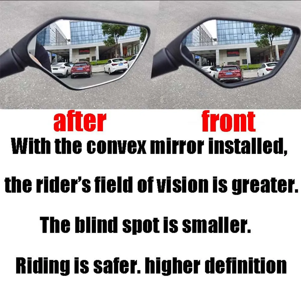 For VOGE SR4MAX SR4 MAX SRMAX SR MAX 350 Accessories Convex Mirror Increase Rearview Mirrors Side Rear Mirror View Vision Lens