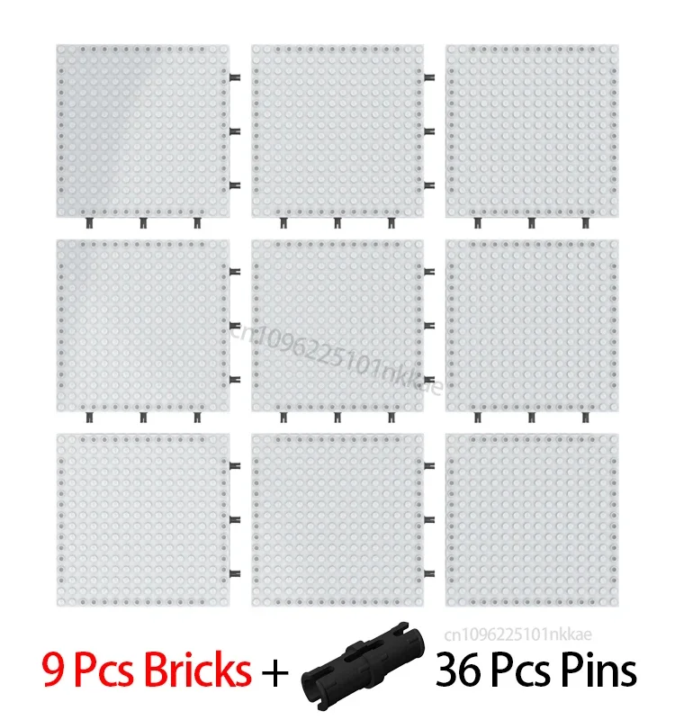 Groothandel 65803 Pixel Art Bouwsteen Bodemplaat 16X16 Baksteen Grondplaat Deel Compatibel 98138 Pixel Kleine Deeltjes Speelgoed Cadeau