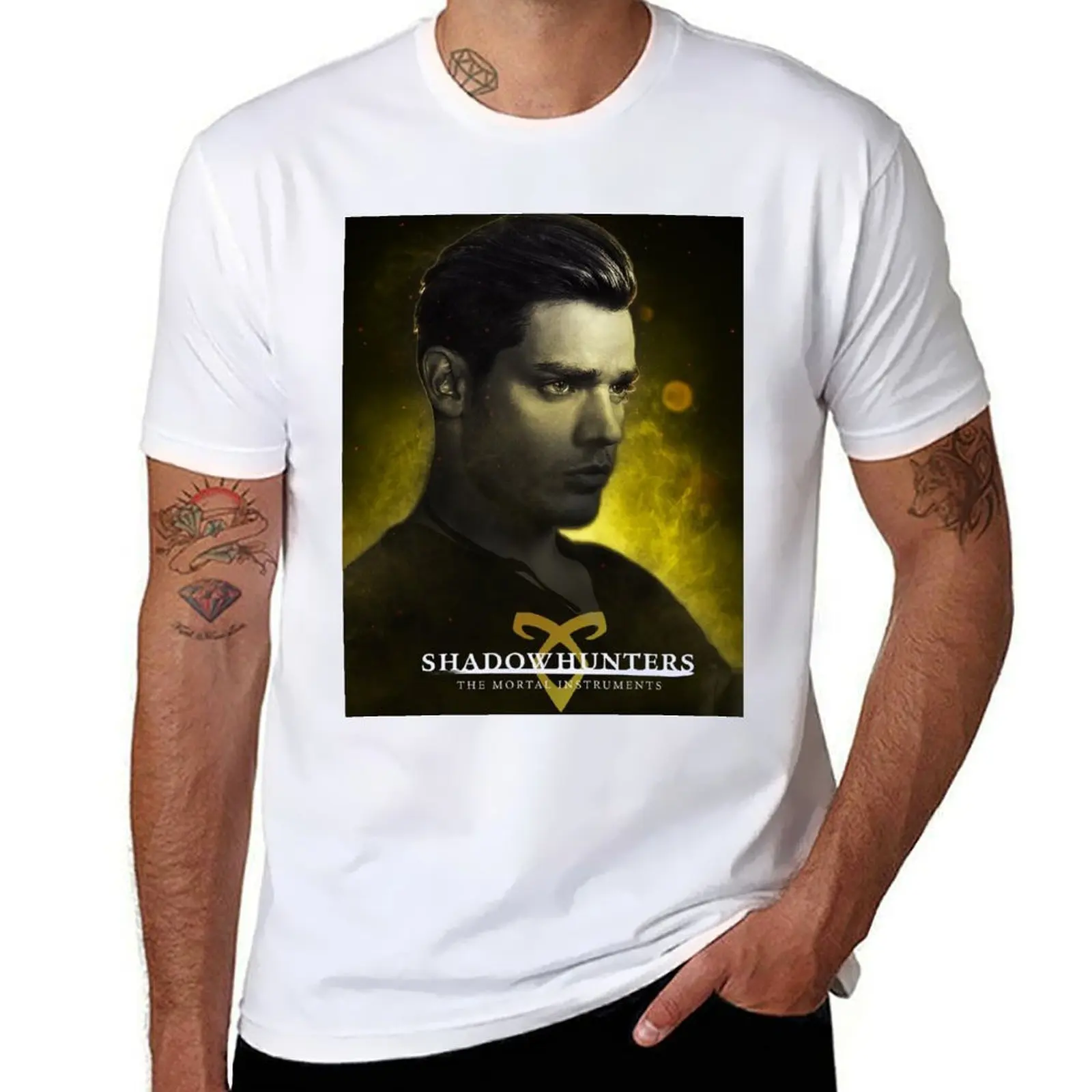 

Jace Herondale Epic T-Shirt anime tshirt man t shirts cotton T-Shirt