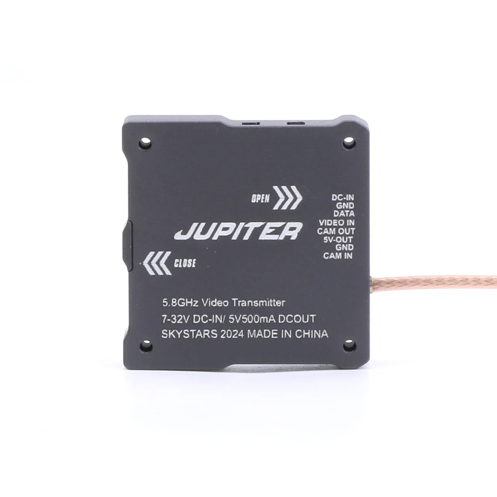 Skystars JUPITER 5.8G 1.6W VTX with 25.5x25.5mm Mounting Holes / Analog Image Transmission for FPV Long Range Racing Drone