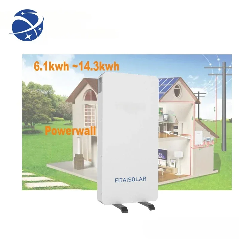 YYHCEITAI Household Energy Power Wall 5Kwh 7Kwh 10Kwh 20Kw 48v Li Ion Battery Pack Lithium Power Home Solar Storage System