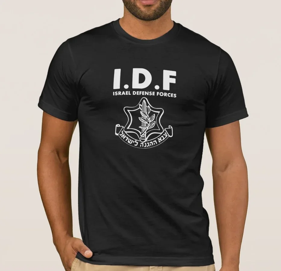 IDF Israel Defense Forces T-Shirt. Summer Cotton Short Sleeve O-Neck Mens T Shirt New S-3XL